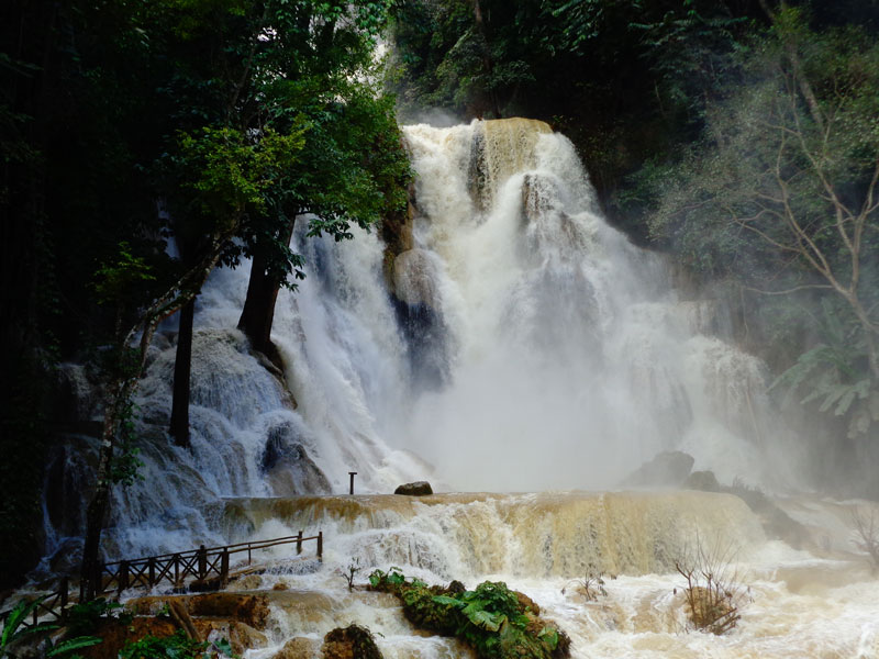 Half day: Kuangsi Waterfall and Village of Hmong People